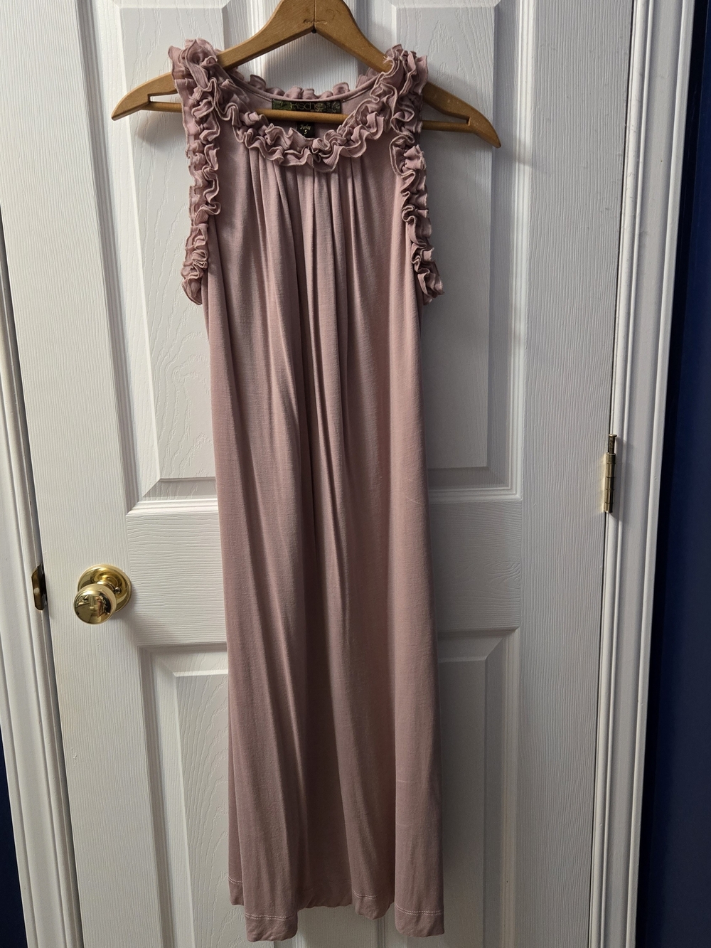 Kische  Ruffle-Trim Dress